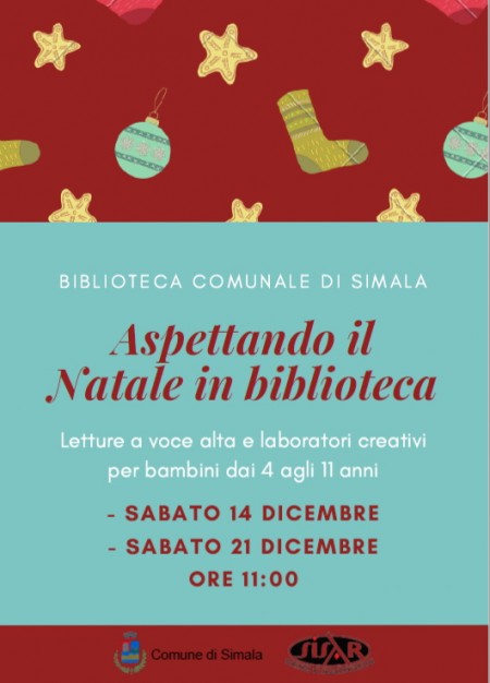 ASPETTANDO IL NATALE IN BIBLIOTECA